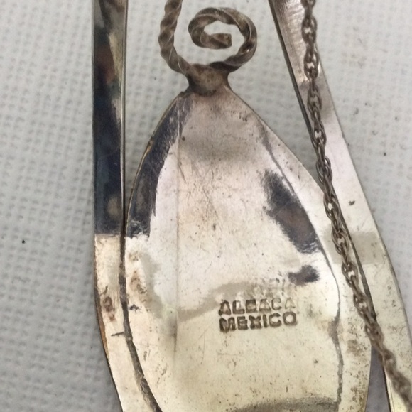 Silver and Blue Inlay Bracelet - Picture 2 of 5